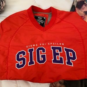 sigma phi epsilon pullover windbreaker